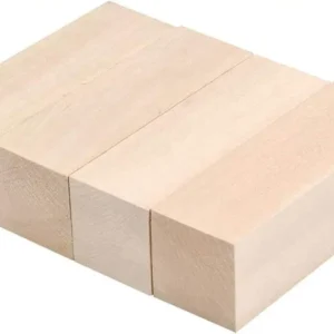 zestaw klocków do rzeżbienia 6 x 6 x 20 15 sztuk